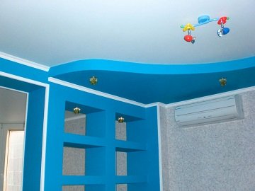 потолки в детскую